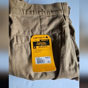 Mens Carhartt Relaxed Fit Twill 5 Pocket Work Pants. NWT.